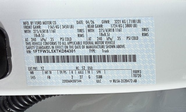 2026 Ford F-150 XLT