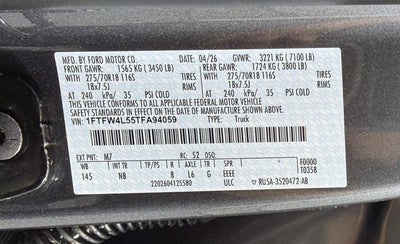 2026 Ford F-150 Tremor