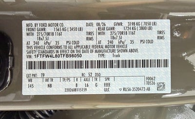 2026 Ford F-150 Tremor
