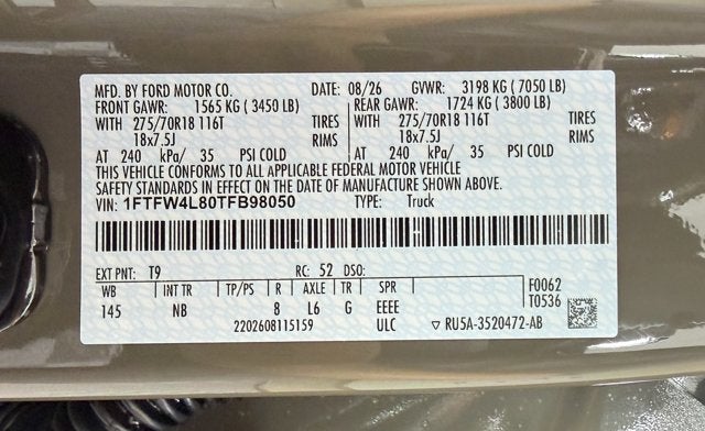 2026 Ford F-150 Tremor