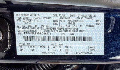 2025 Ford F-150 Tremor