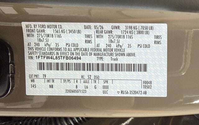 2026 Ford F-150 Tremor