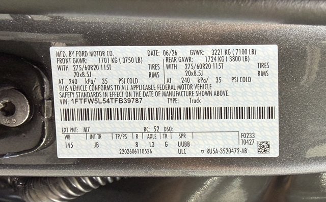 2026 Ford F-150 LARIAT