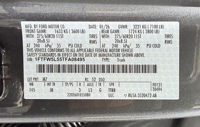 2026 Ford F-150 LARIAT