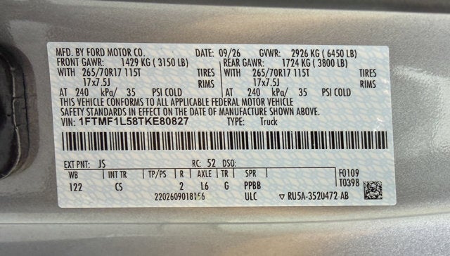 2026 Ford F-150 XL