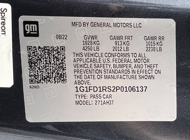 2023 Chevrolet Camaro 3LT