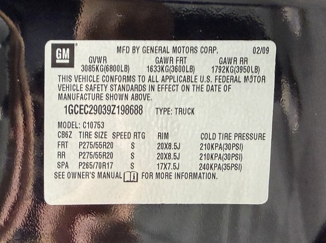 2009 Chevrolet Silverado 1500 LT