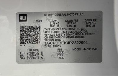 2023 Chevrolet Silverado 1500 Custom