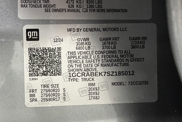 2025 Chevrolet Silverado 1500 Custom