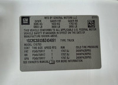 2011 Chevrolet Silverado 1500 LT