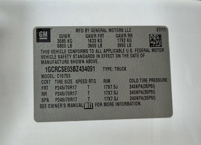 2011 Chevrolet Silverado 1500 LT