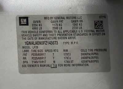 2015 Chevrolet Equinox LS