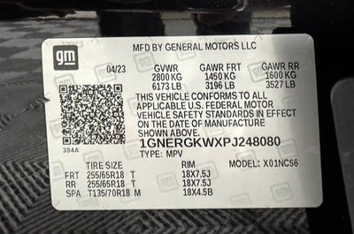 2023 Chevrolet Traverse LT Cloth