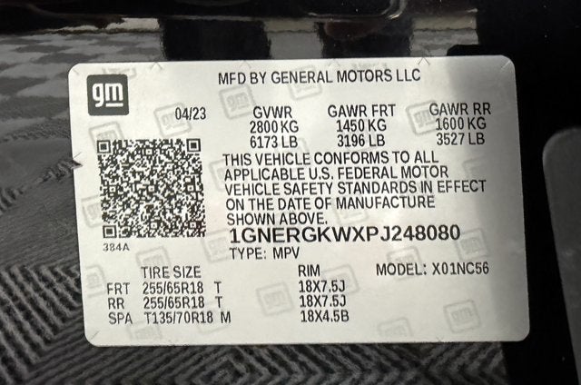 2023 Chevrolet Traverse LT Cloth