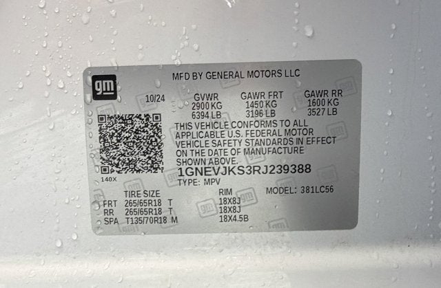 2024 Chevrolet Traverse AWD Z71