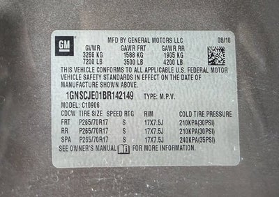 2011 Chevrolet Suburban LT