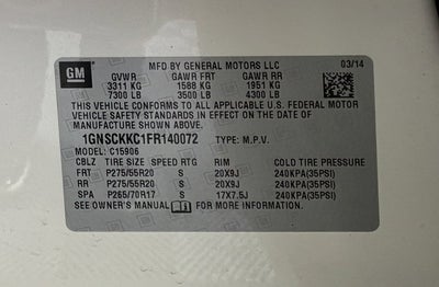 2015 Chevrolet Suburban LTZ