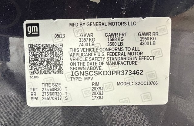 2023 Chevrolet Tahoe Premier