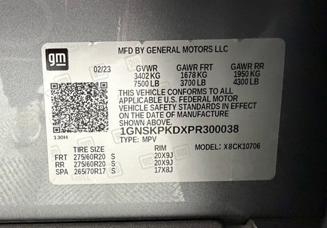 2023 Chevrolet Tahoe Z71