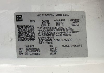 2022 GMC Sierra 2500HD AT4