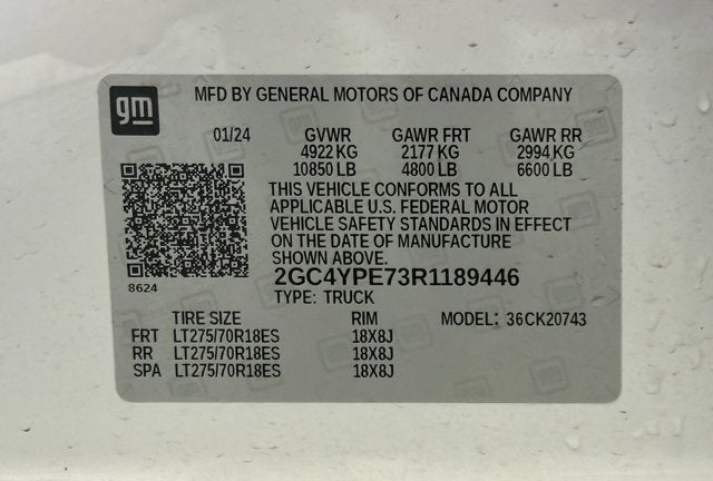 2024 Chevrolet Silverado 2500HD LTZ