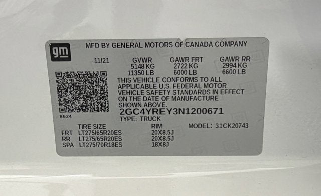 2022 Chevrolet Silverado 2500HD High Country