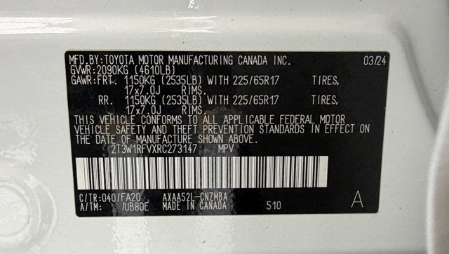 2024 Toyota RAV4 XLE