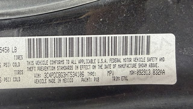 2017 Dodge Journey SXT