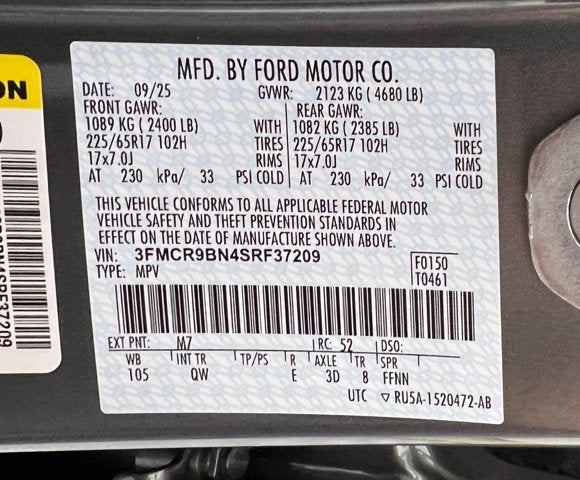 2025 Ford Bronco Sport Big Bend