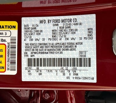 2026 Ford Bronco Sport Big Bend