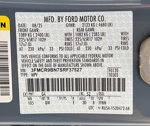 2025 Ford Bronco Sport Big Bend