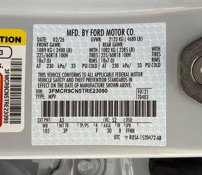 2026 Ford Bronco Sport Outer Banks