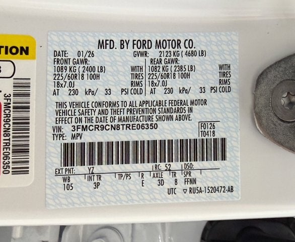 2026 Ford Bronco Sport Outer Banks