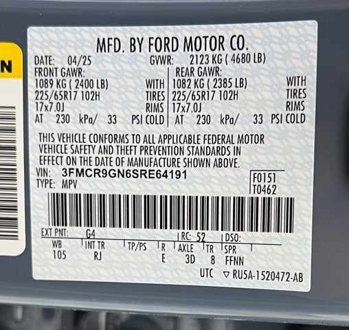 2025 Ford Bronco Sport Heritage