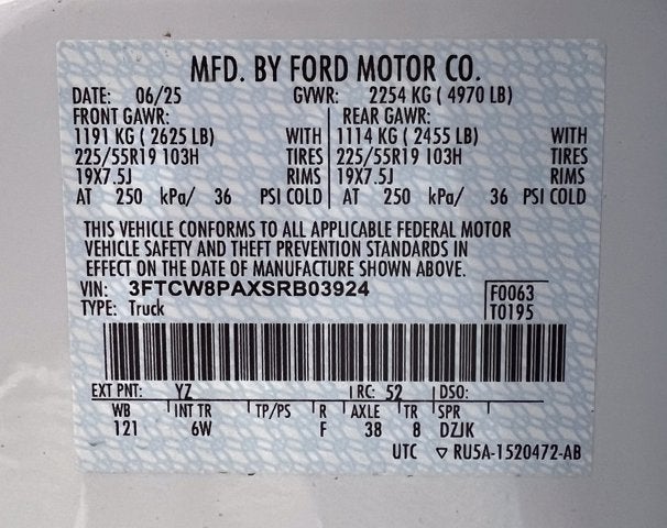 2025 Ford Maverick Lobo High