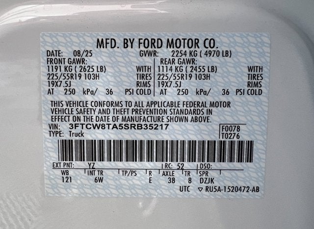 2025 Ford Maverick Lobo Standard