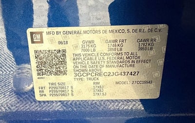 2018 Chevrolet Silverado 1500 LT