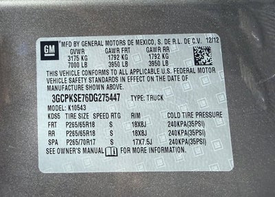 2013 Chevrolet Silverado 1500 LT