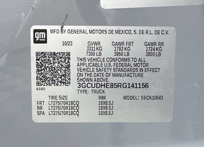 2024 Chevrolet Silverado 1500 ZR2