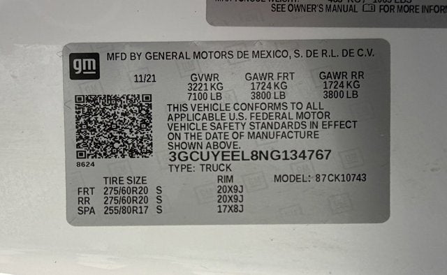 2022 Chevrolet Silverado 1500 LTD RST