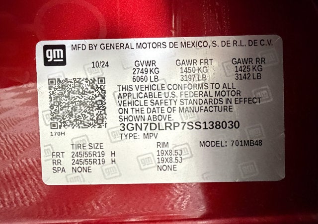 2025 Chevrolet Equinox EV LT