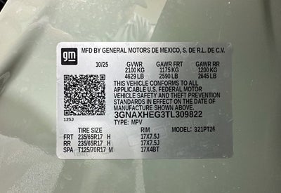 2026 Chevrolet Equinox FWD LT
