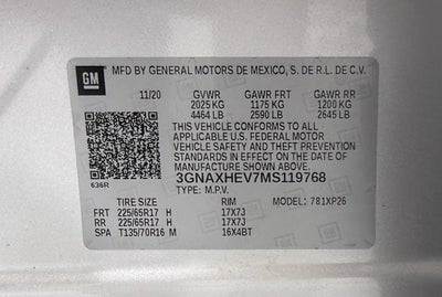 2021 Chevrolet Equinox LS