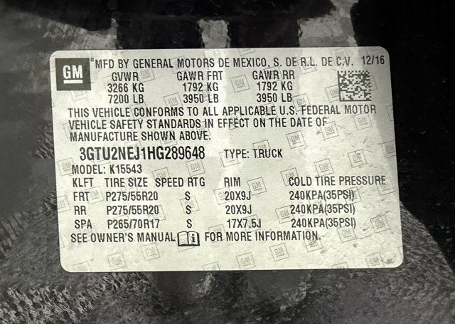 2017 GMC Sierra 1500 SLT