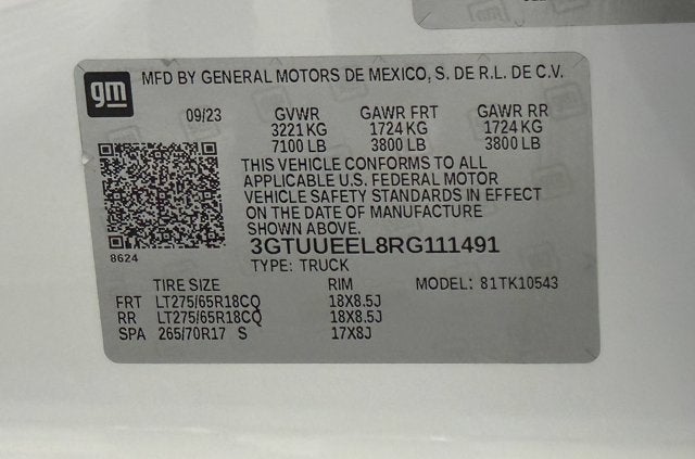 2024 GMC Sierra 1500 AT4