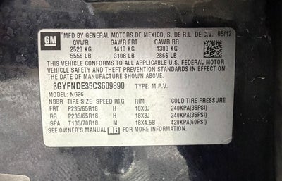 2012 Cadillac SRX Luxury Collection