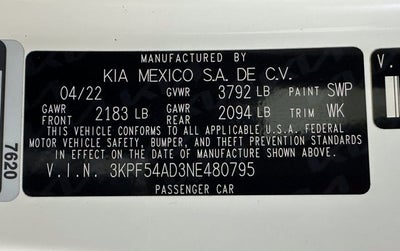 2022 Kia Forte GT-Line