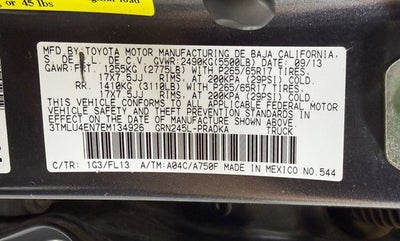 2014 Toyota Tacoma Base