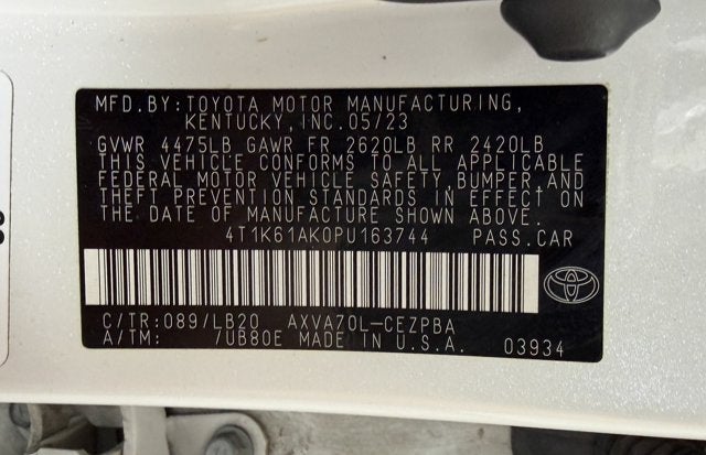 2023 Toyota Camry XSE