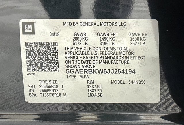 2018 Buick Enclave Essence